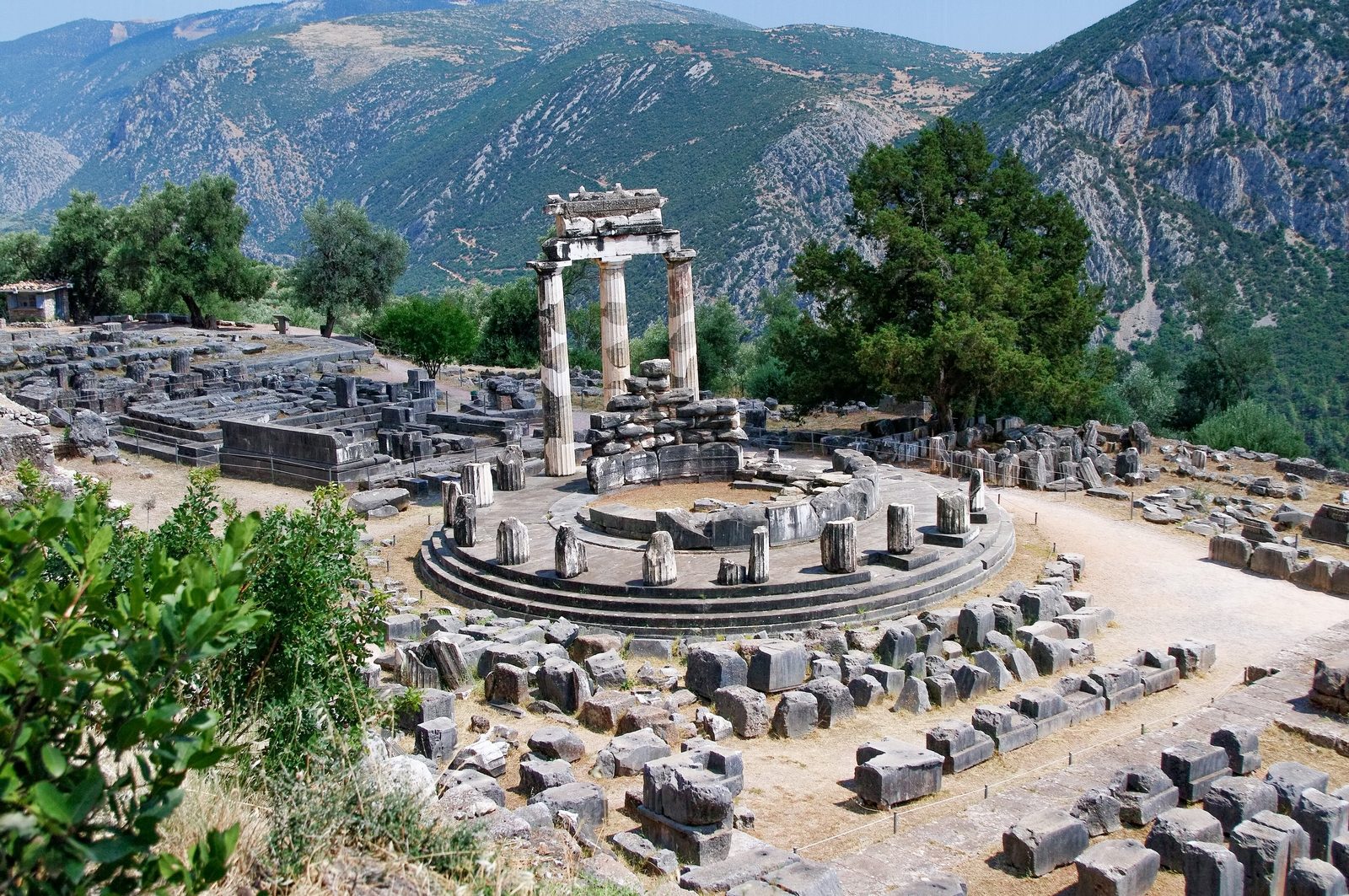 Tholos d’Athéna Pronaia, Delphes