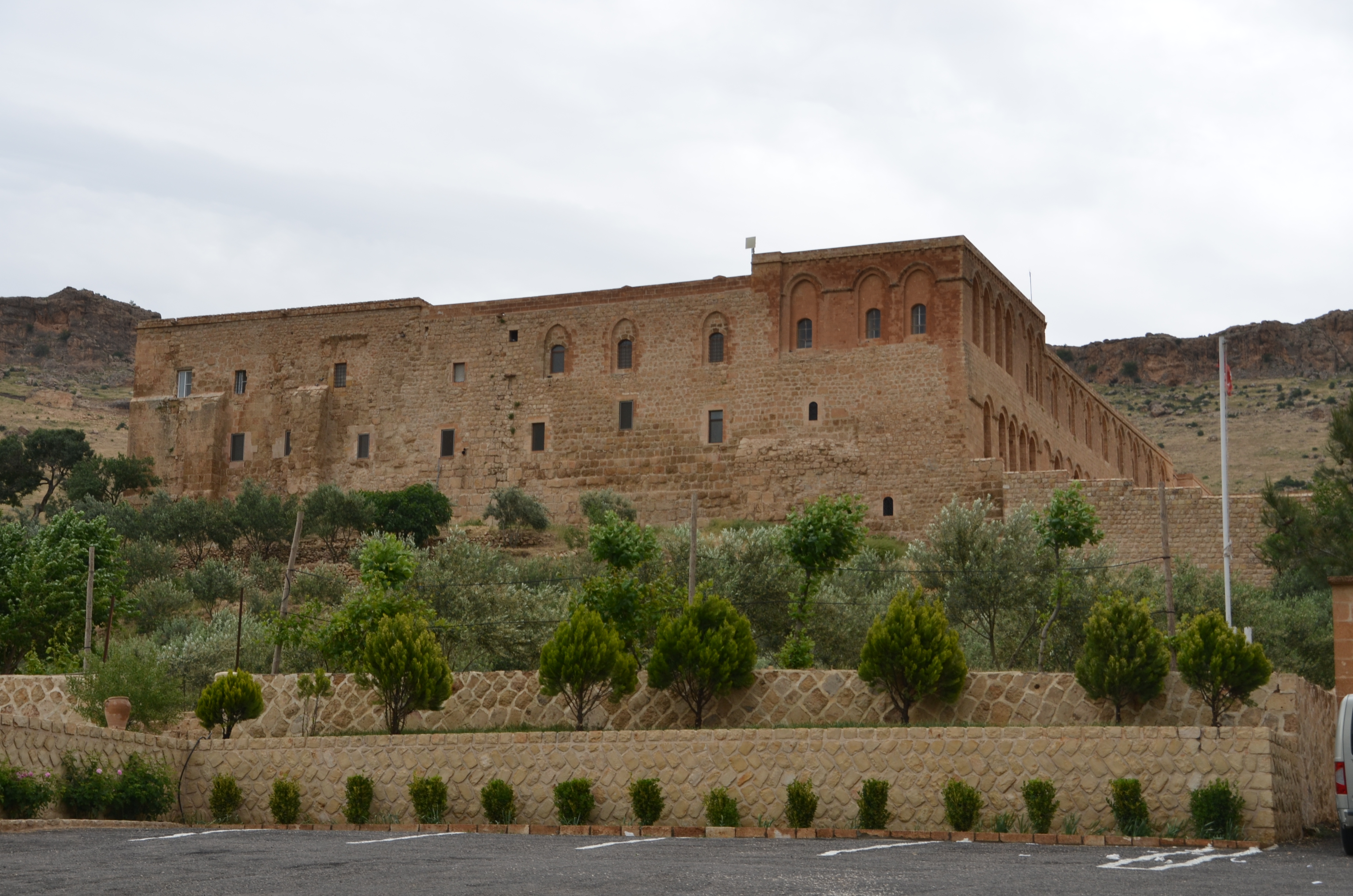 Le monastère de Deyrulzafaran, près de Mardin
