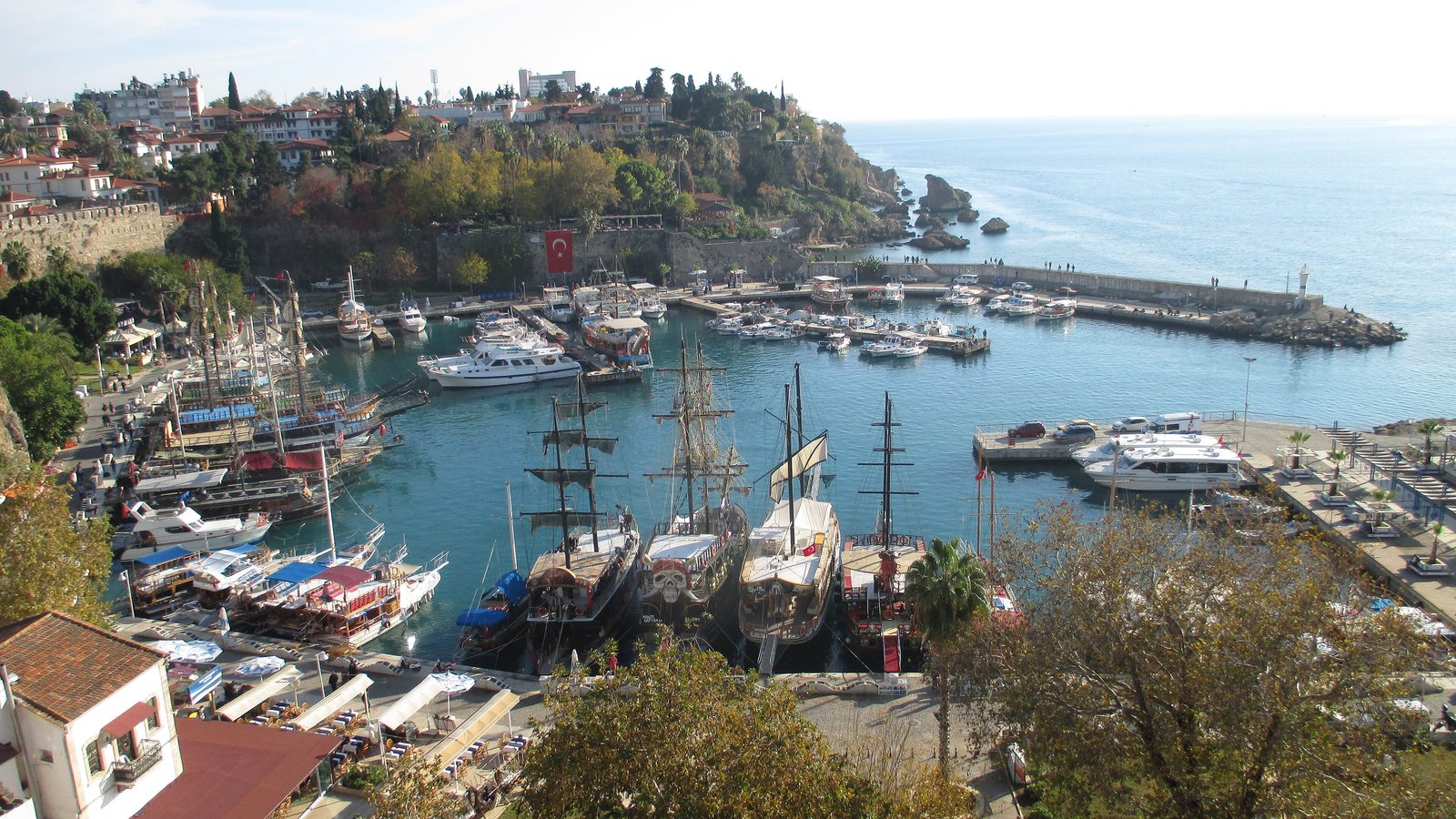 Vieux port de Kaleiçi, Antalya
