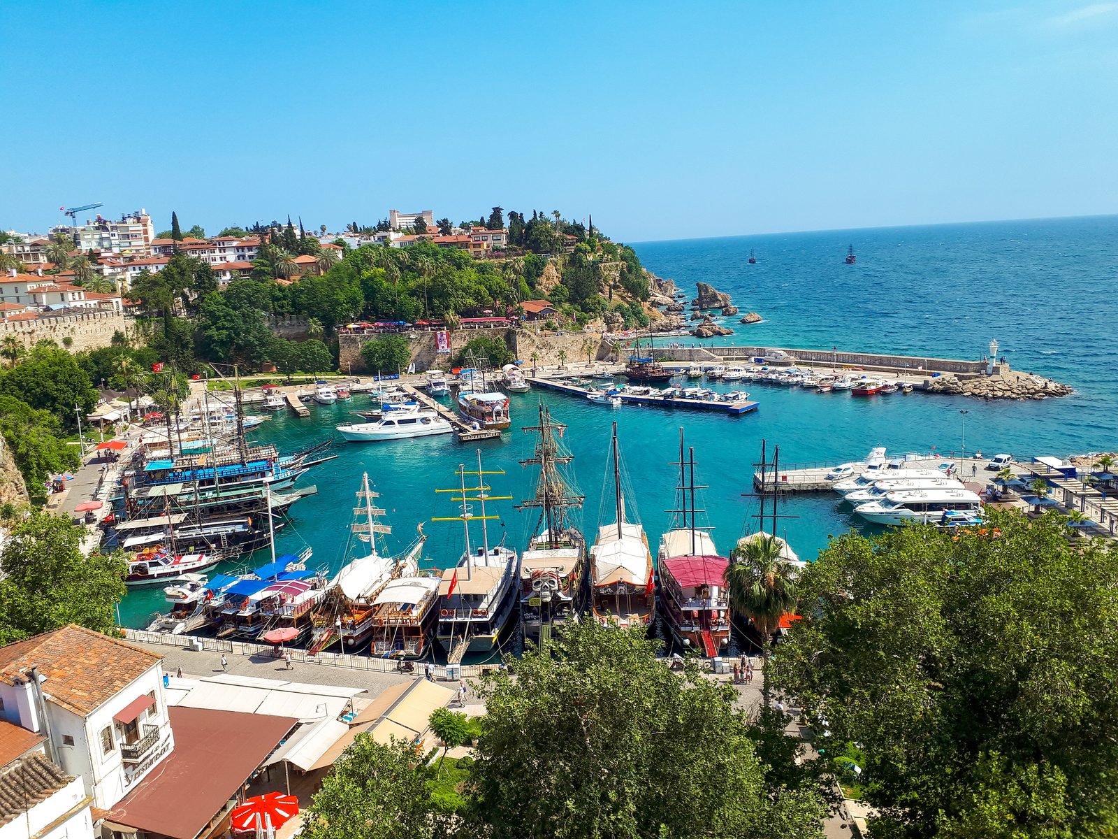 Kaleiçi harbour, Antalya