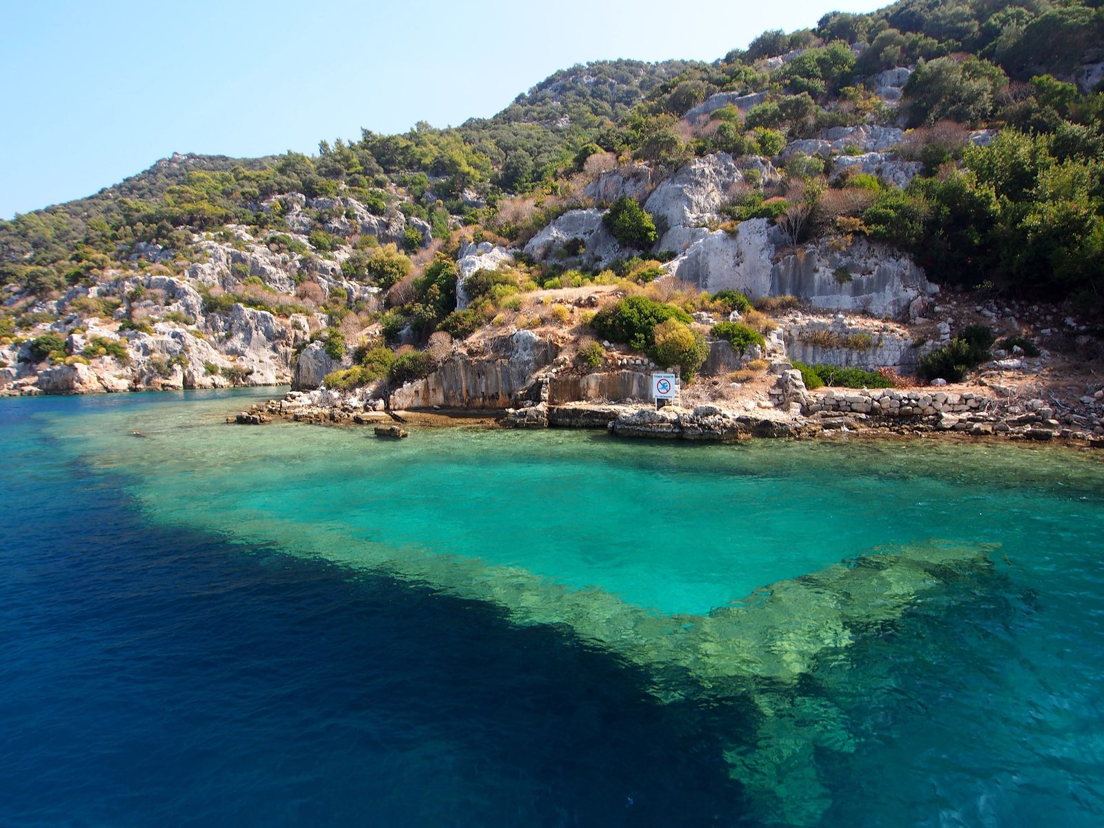 Cité engloutie de Kekova