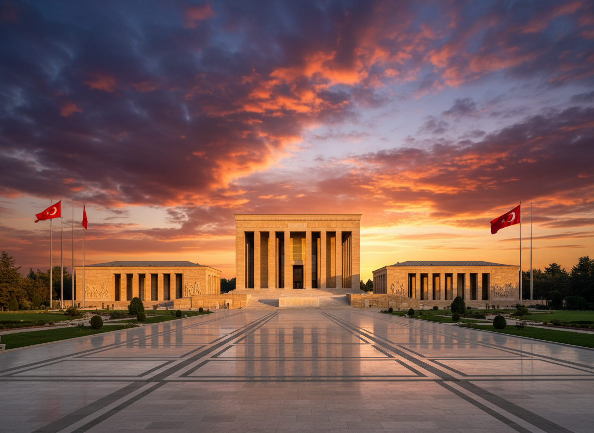 Anıtkabir mausoleum in Ankara