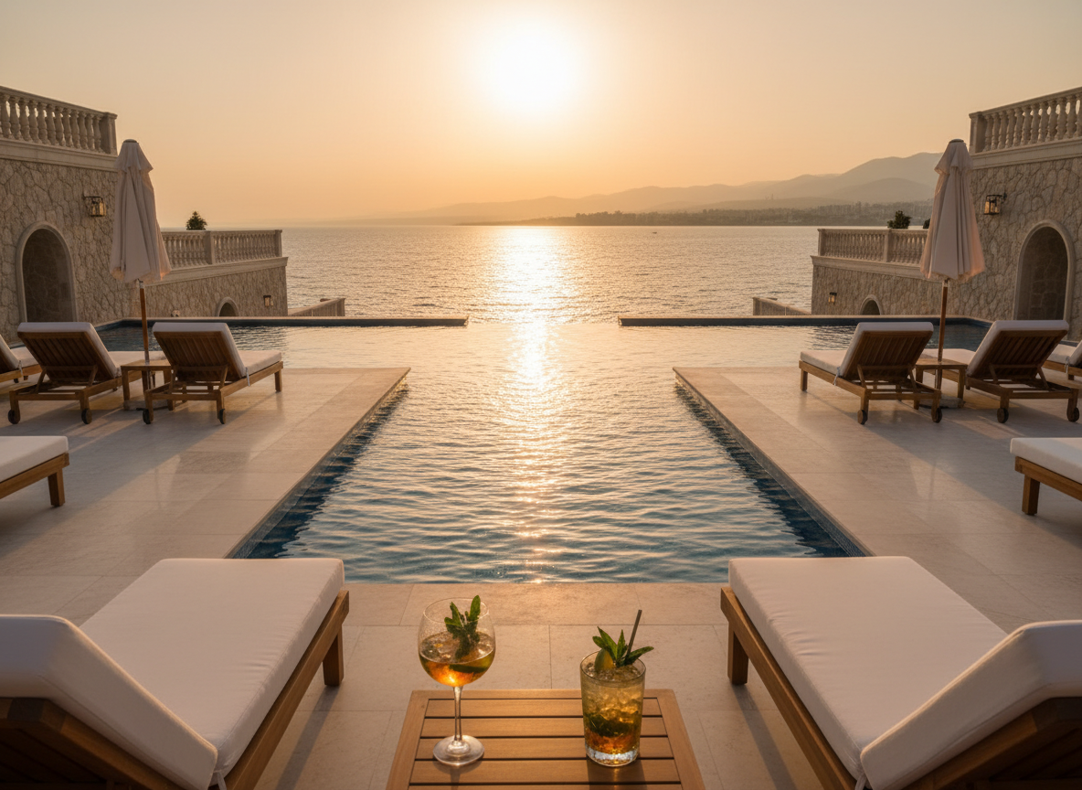 Relaxing final day at Antalya all-inclusive resort